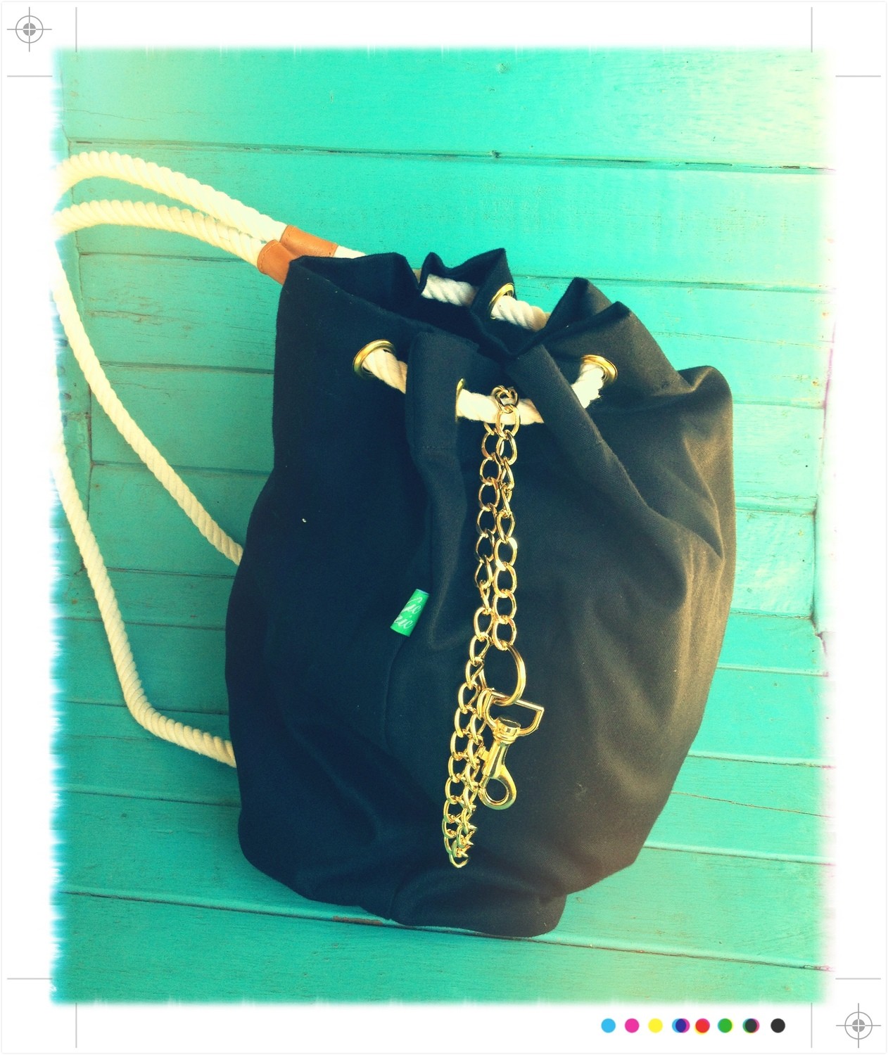 🎄Bag Marine mit Goldkette🎄