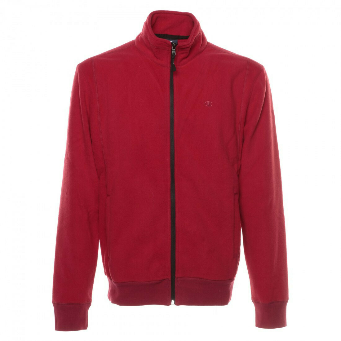 Felpa champion zip rossa