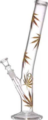 Golden Leaf Bong