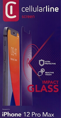 iPhone 12 Pro Max SP gehard glas, transparant iPhone 12 Pro Max SP gehard glas, transparant