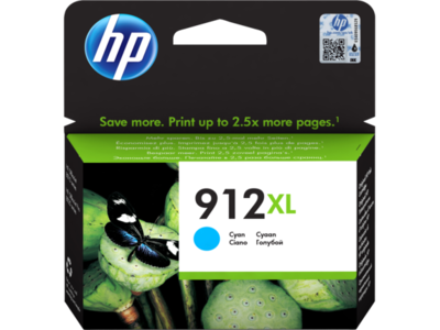 Inkt HP 912XL Cyaan