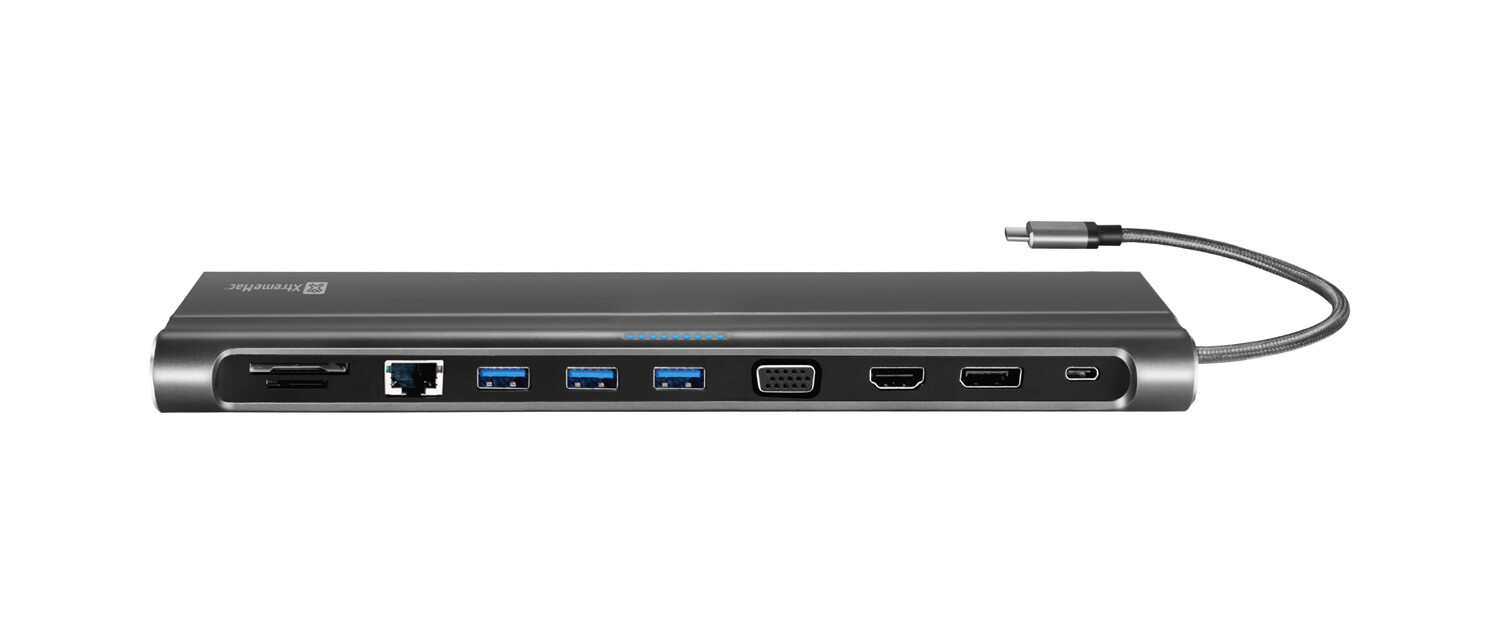 Hub En Laadstation Voor Macbook USB-C Zwart