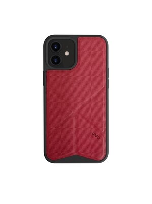 Uniq - iPhone 12/12 Pro Hoesje stand up rood