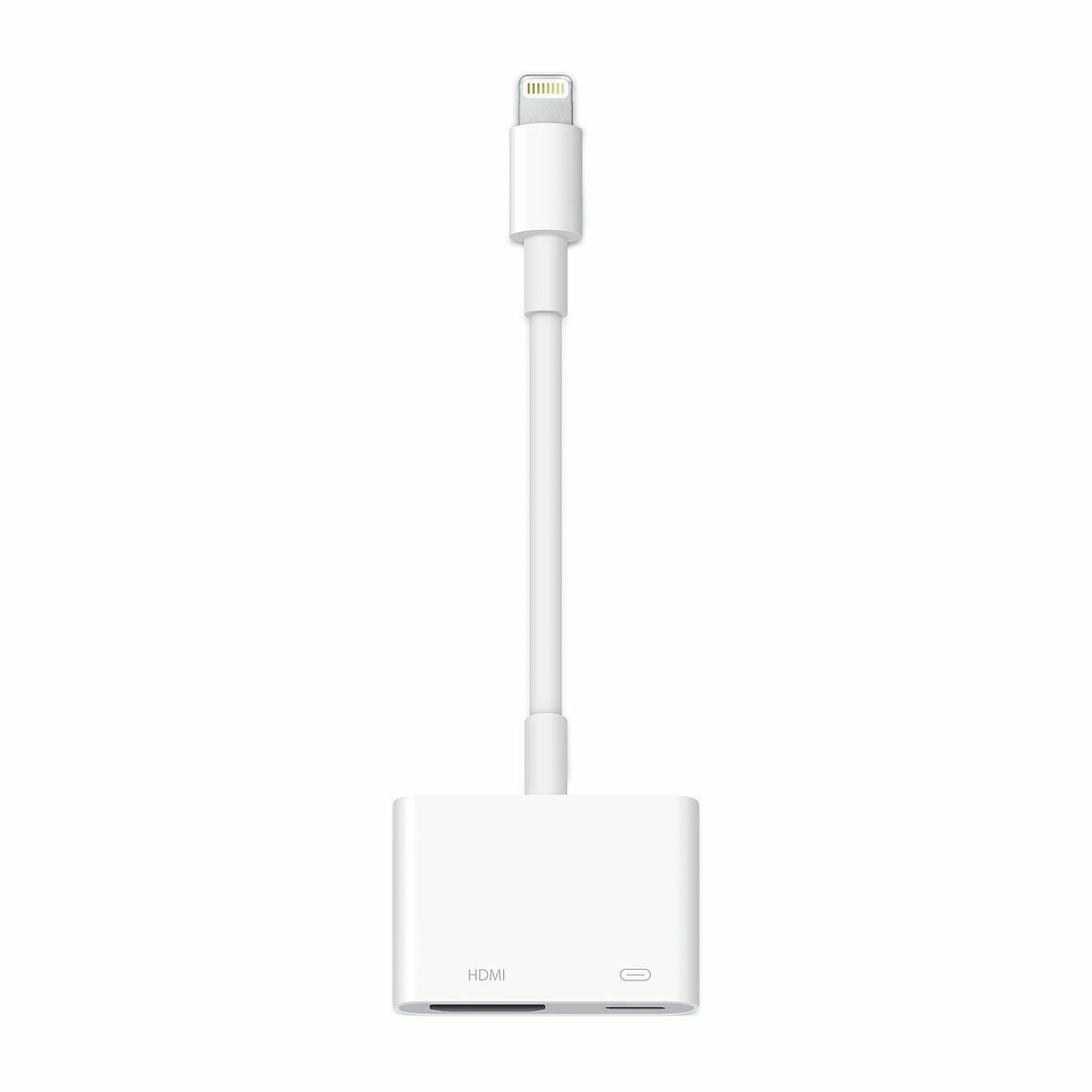Koppelstuk Lightning (M) - HDMI (F) + Lighting (F) (Apple origineel)