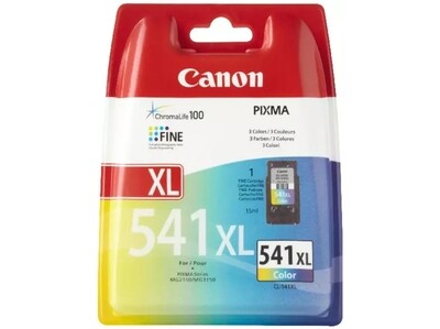 Inkt Canon CL-541 XL Cyaan, Magenta, Geel