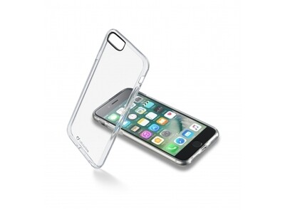 Cellular Line iPhone 7 Cover Clear Duo Transparant