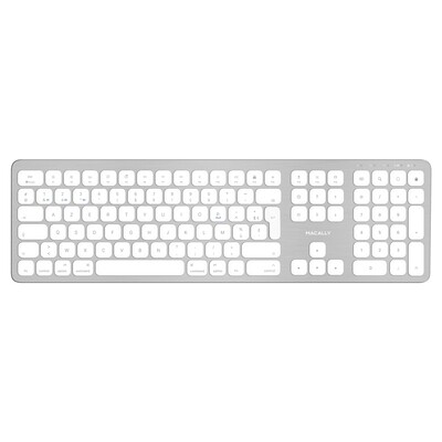 Ultra slim Bluetooth wireless keyboard for Mac - Azerty