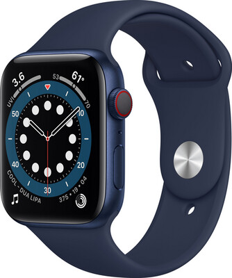 Apple Watch Series 6 44mm Blue Navy Aluminium Case GPS + Cellular