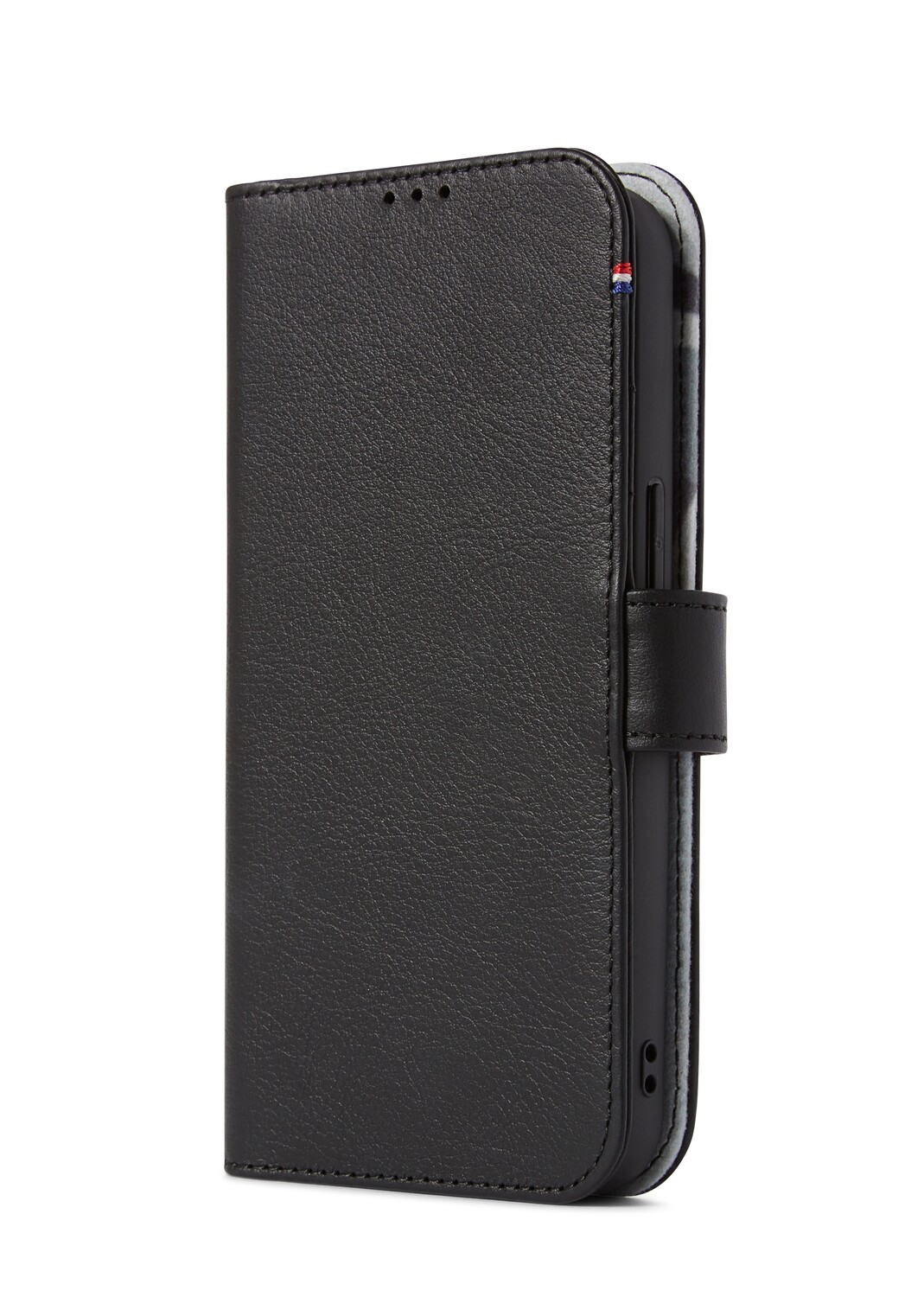 Leather Wallet Magnetic Magsafe 13 Pro Black