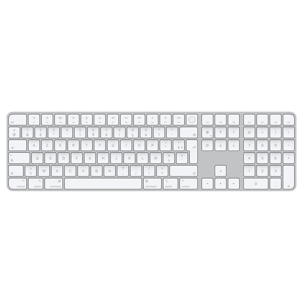 Magic Keyboard met Touch ID en numeriek toetsenblok voor Mac-modellen met Apple Silicon - Frans