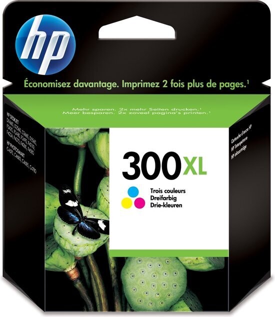 Inkt HP 300XL Cyaan, Magenta, Geel