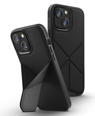 Hoes Uniq iPhone 14 Transforma MagSafe zwart