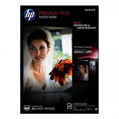 Foto Ppaier HP Premium Plus Semi-Gloss A4 20 sheet