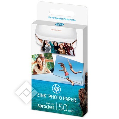 Foto Papier HP ZINK Sprocket Sticky-Backed Photo (20pg)