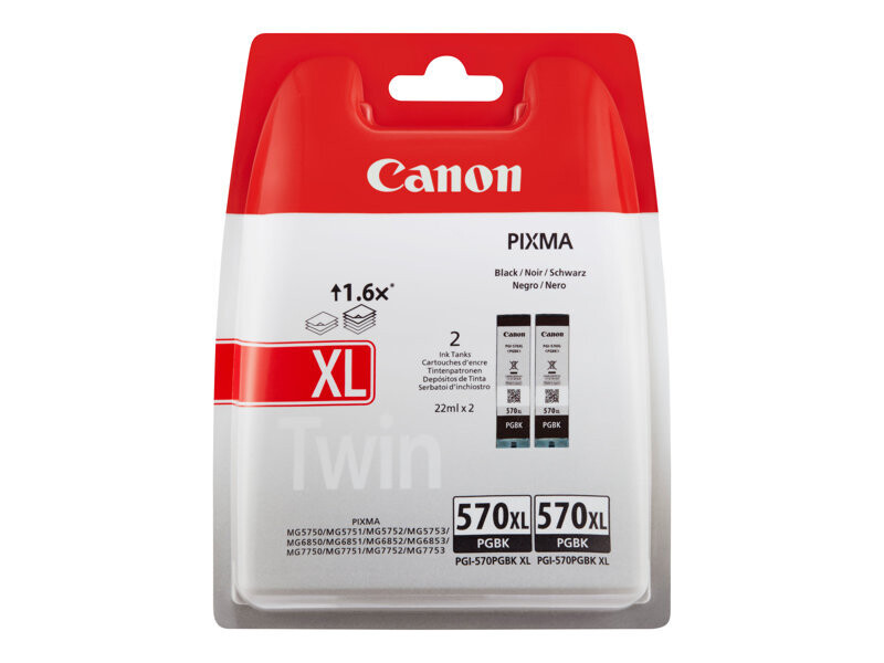 Inkt Canon PGI570 Twinpack Blister XL