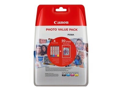 Inkt Canon CLI571 Value Pack Blister