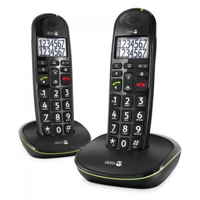 Telefoon Doro Phone-Easy 110 Duo Zwart