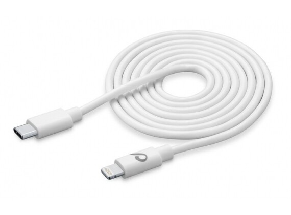 Kabel USB-C (M) - Lightning (M) 2m wit