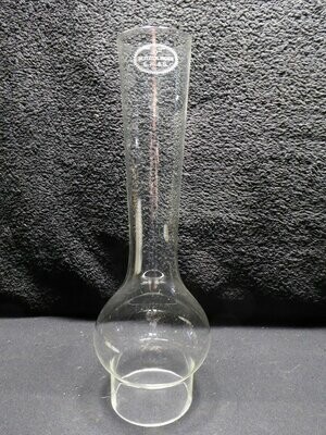 Alter Glaszylinder Petroleumlampe 30''' Blitzcylinder E.K. & S. Zylinder Glas