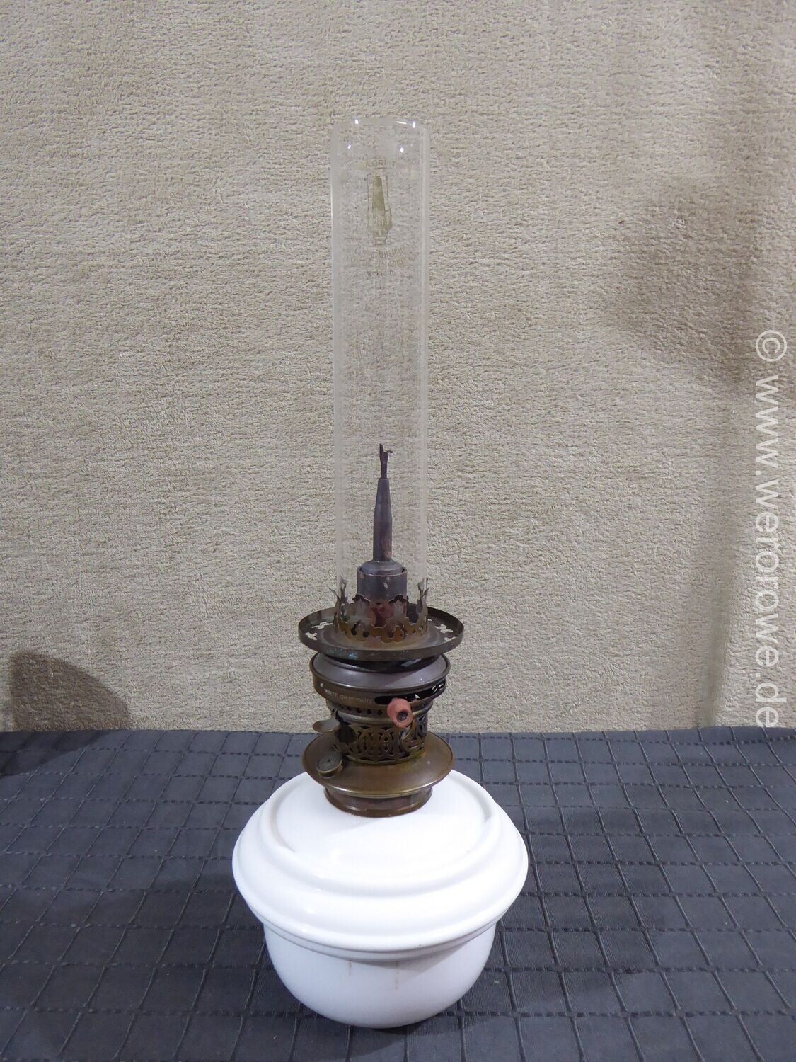 Alter HS No. 2 Hugo Schneider Glühlichtbrenner Spiritusglühlichtlampe