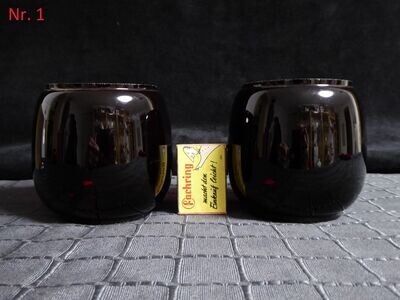 Petroleumlampe Glas rot Glaszylinder Petroleum Laterne Öllampe