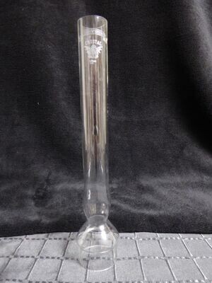 12''' Cristal Kosmoszylinder Glaszylinder Petroleumlampe Glaskolben