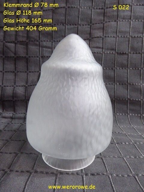 Jugendstil Glas Lampenschirm grau weiß satiniert Alt Antik Stil Lampenglas Glasschirm Ersatzglas