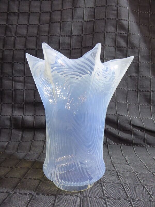 Jugendstil Lampenschirm Petroleumlampenschirm Glas Tulpe