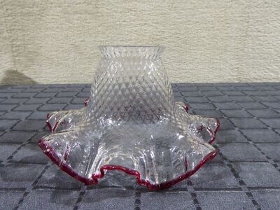 Ersatzglas Lampenschirm Tulpe Wabenmuster Tulpenglas