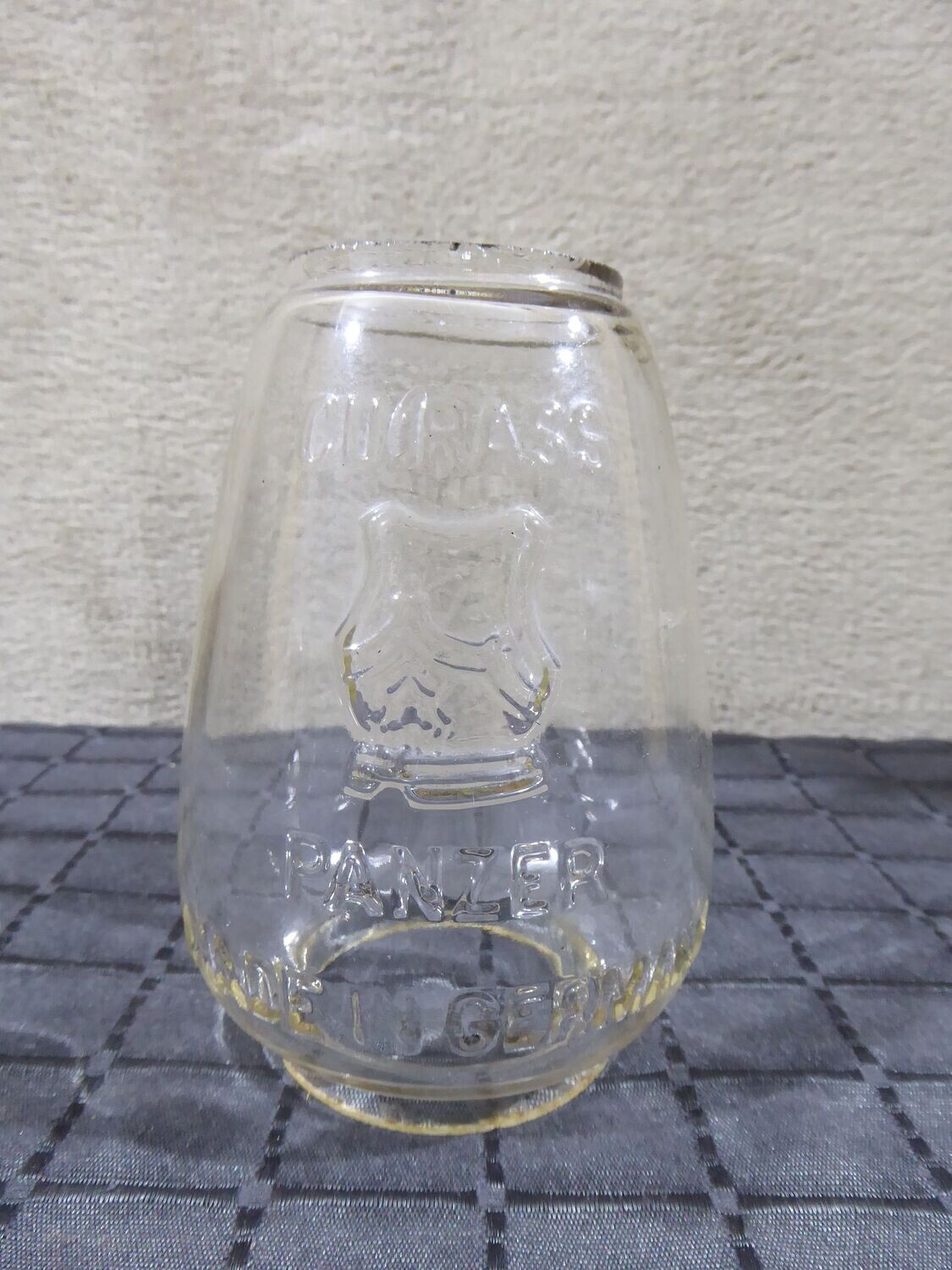 Panzer Cuirass Colibri K & T Kaestner & Toebelmann Glaszylinder