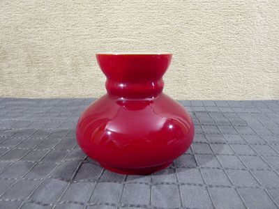 Glas Lampenschirm Rot Vestaschirm Ø 116 mm Lampenglas Ersatzschirm Leuchtenglas Lampe