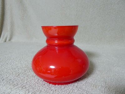 Glas Lampenschirm Rot Vestaschirm Ø 115 mm Lampenglas Ersatzschirm Leuchtenglas
