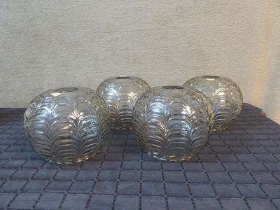 Kugelschirm Lampenschirm Lampenglas Ersatzglas Lampe Rauchglas 60er 70er Jahre