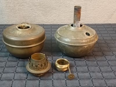 Camerco Brand Petroleumtank Messing Ersatzteile Petroleumlampe