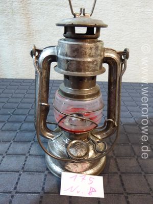 Original Nier Feuerhand 175 Super Baby W.Germany Petroleumlampe Petroleum Laterne Öllampe