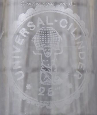 25''' linig Glaszylinder