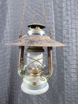 BAT 158 Petroleumlampe Kupferfarben Petroleum Laterne Camping Outdoor DDR GDR