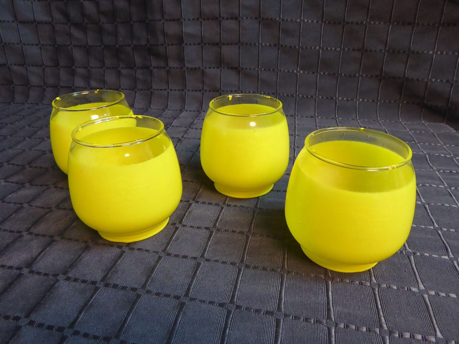 Feuerhand 275 276 Glas Gelb Petroleumlampe Petroleum Laterne