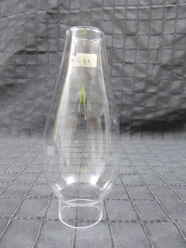 Glaszylinder 42,5 x H 165 mm Ersatzglas Dickbauch Glas Petroleumlampe Lampenglas Öllampe