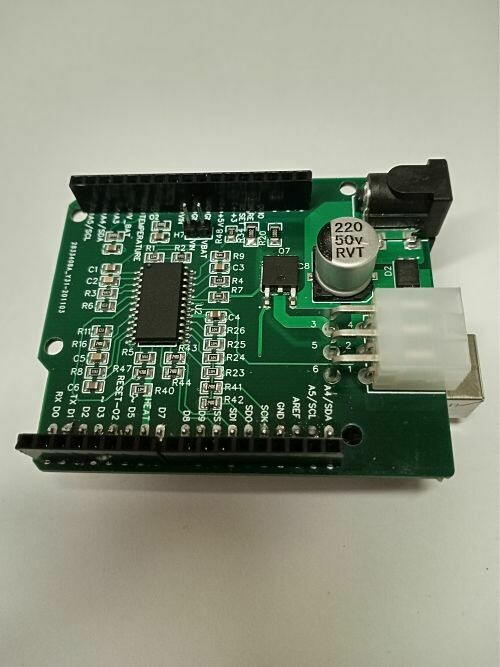 Controlduino 01S00V00. Lambda Shield Educative.