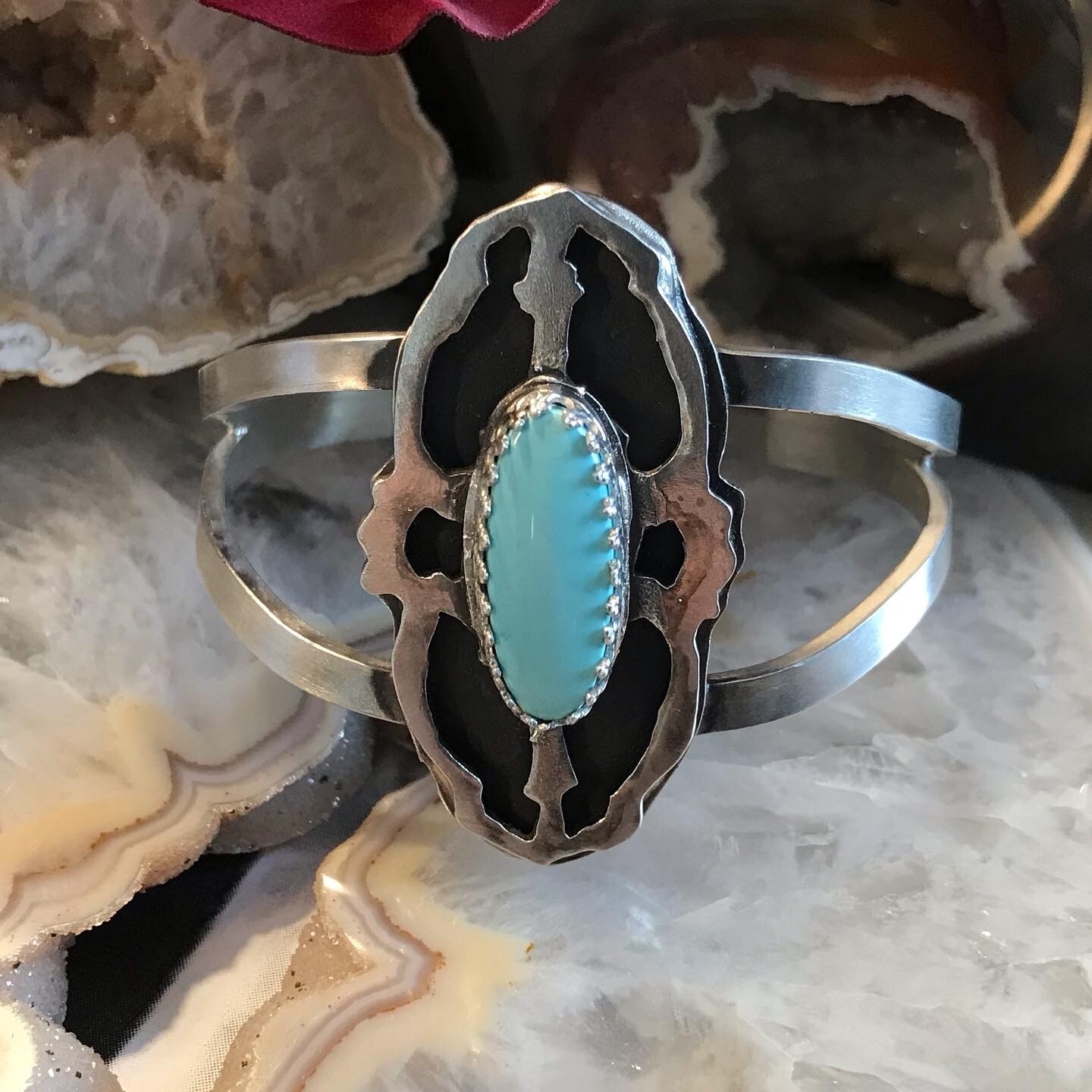 Sterling Silver and Turquoise Cuff/Bracelet