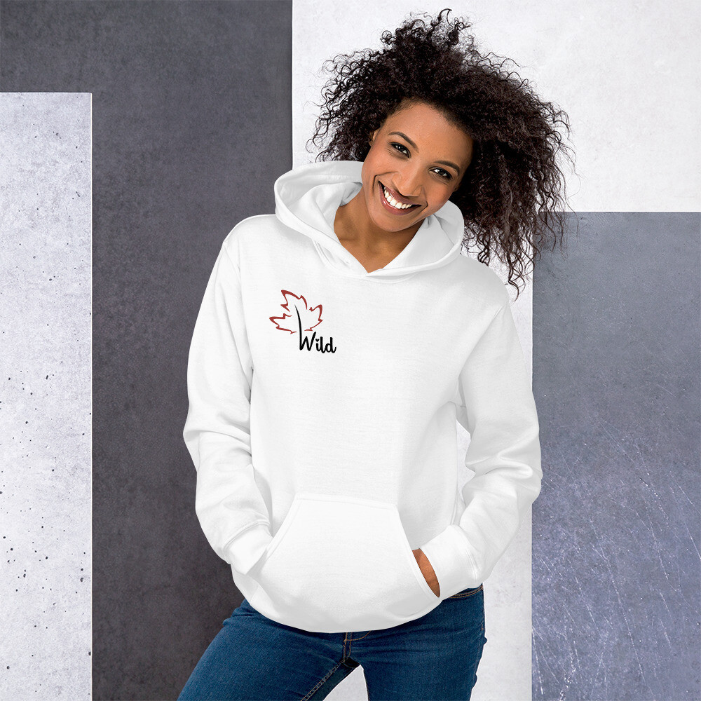 Quietly Canadian™ Wild Leaf Unisex Hoodie