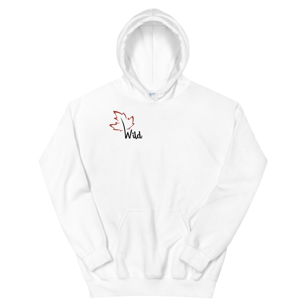 Quietly Canadian™ Wild Leaf Unisex Hoodie