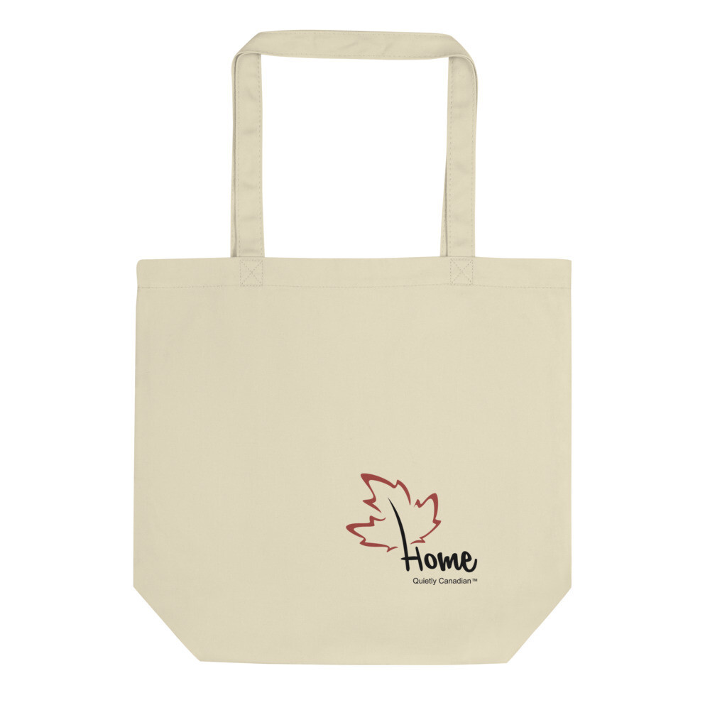 Quietly Canadian™ Home Leaf Eco Tote Bag