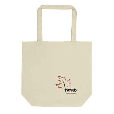 Quietly Canadian™ Home Leaf Eco Tote Bag