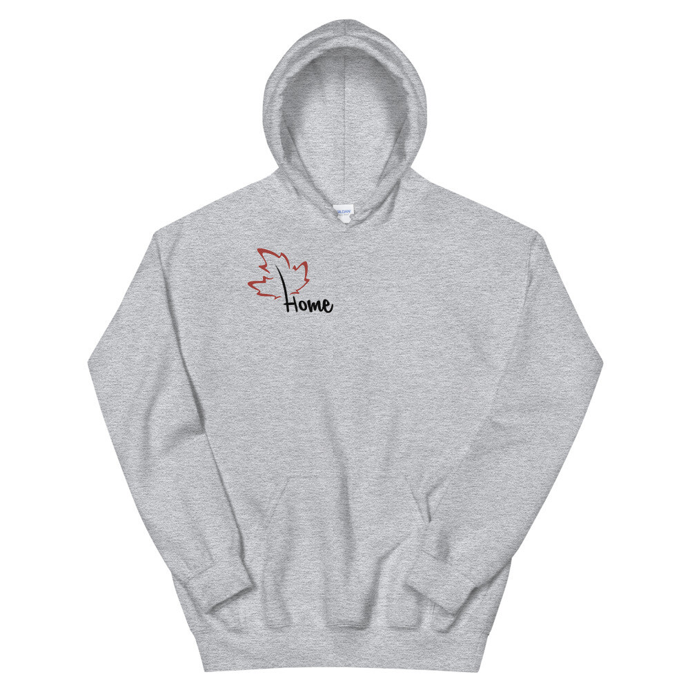 Quietly Canadian™ Home Leaf Unisex Hoodie