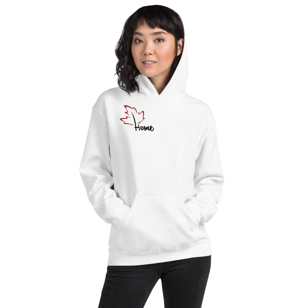 Quietly Canadian™ Home Leaf Unisex Hoodie