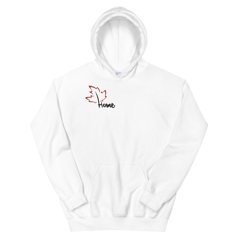 Quietly Canadian™ Home Leaf Unisex Hoodie