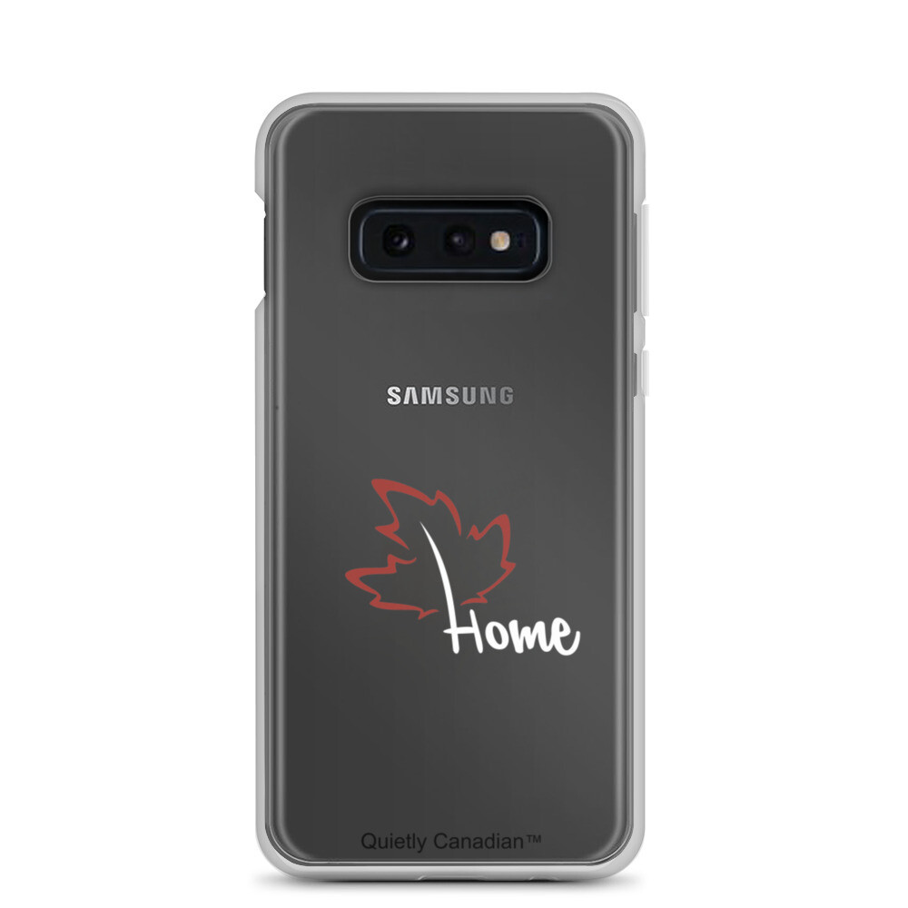 Quietly Canadian™ Home Leaf Samsung Phone Case