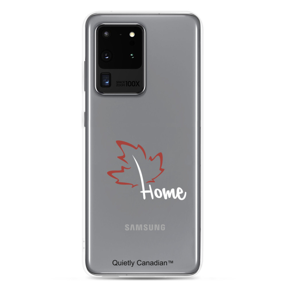 Quietly Canadian™ Home Leaf Samsung Phone Case